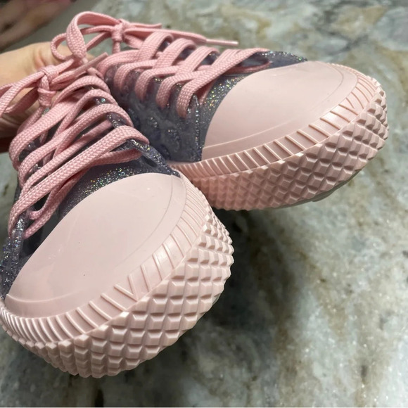 MELISSA Polibolha Waterproof Lace-up Plastic Sneakers Women’s US 8 - Picture 7 of 11